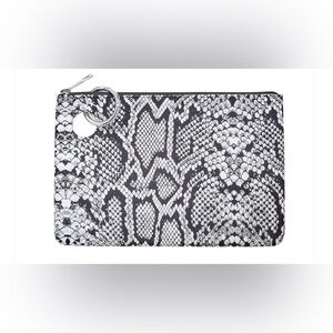 Oventure Tuxedo Snakeskin Silicone Large Pouch